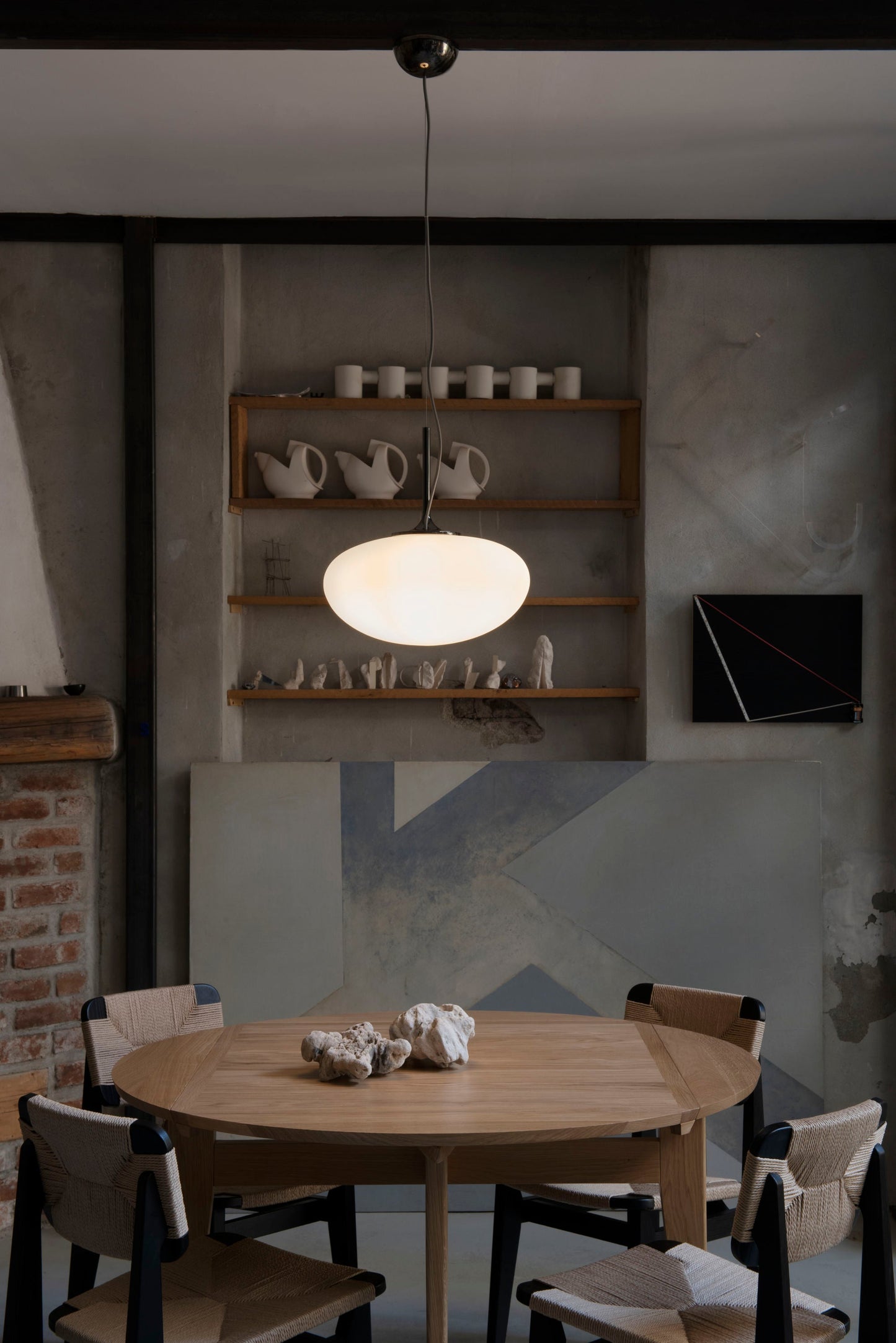 Stemlite Pendant - Ø38 Black Red