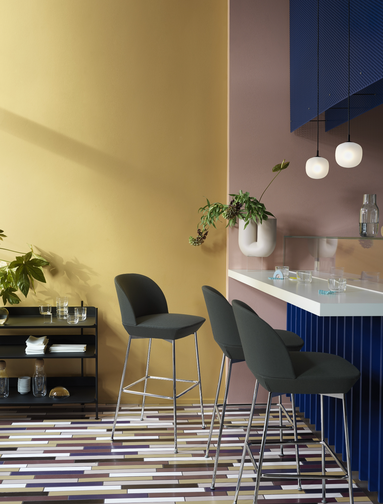 Rime Pendant Lamp Ø 12 Cm, Black
