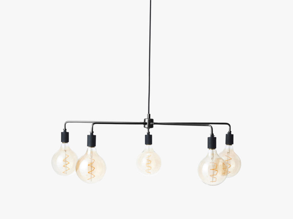 Chambers Chandelier, 76Ø - Sort/Stål