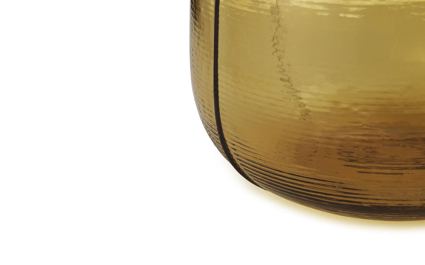 Step Vase H31 cm, Brown
