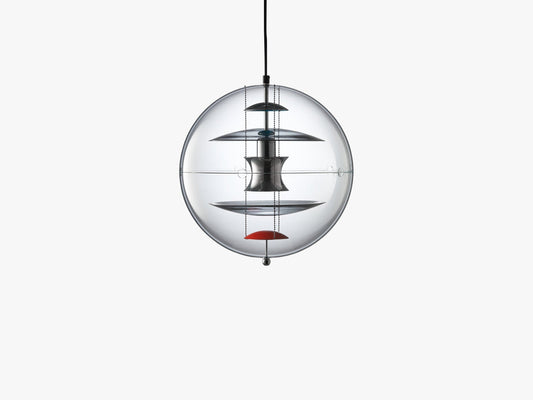 VP-Globe Pendant, Coloured Glass