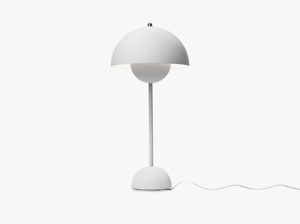 Flowerpot Table Lamp - VP3, Matt Light Grey