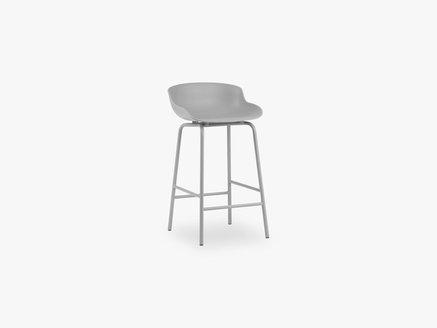 Hyg Barstool 65 cm Steel, Grey