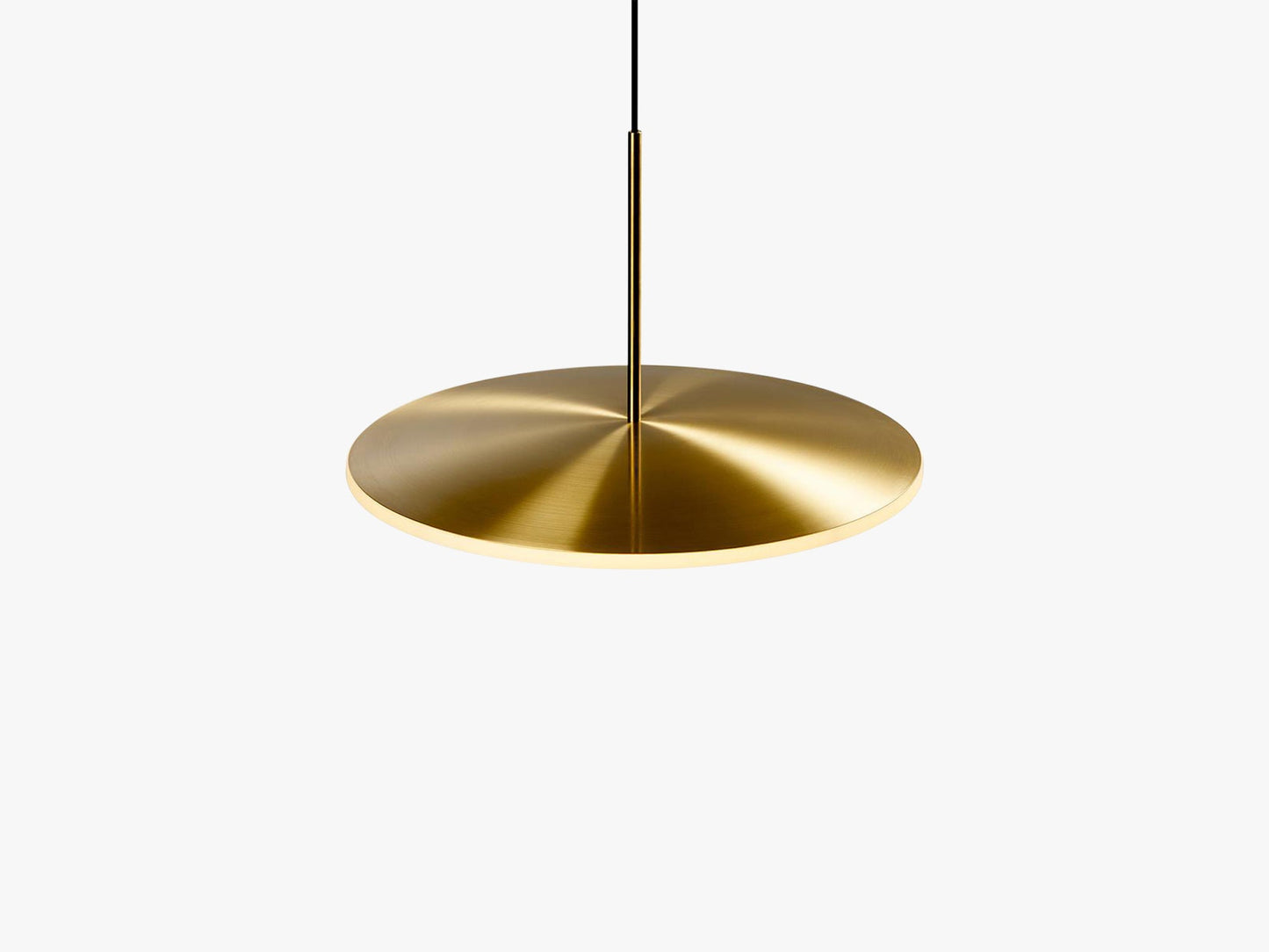 DISH 17H HORISONTAL PENDEL, Brass