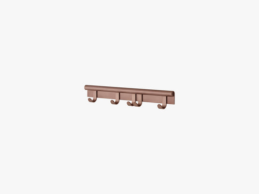 Coil Coat Rack 60 cm, Plum