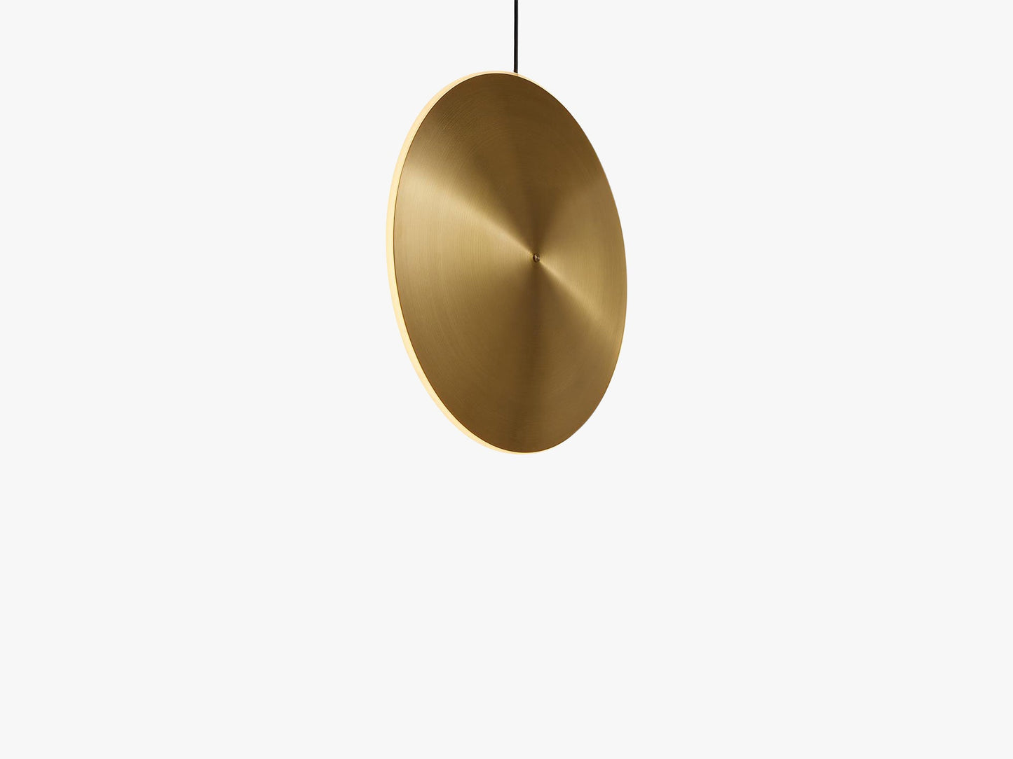 DISH 17H VERTIKAL PENDEL, Brass