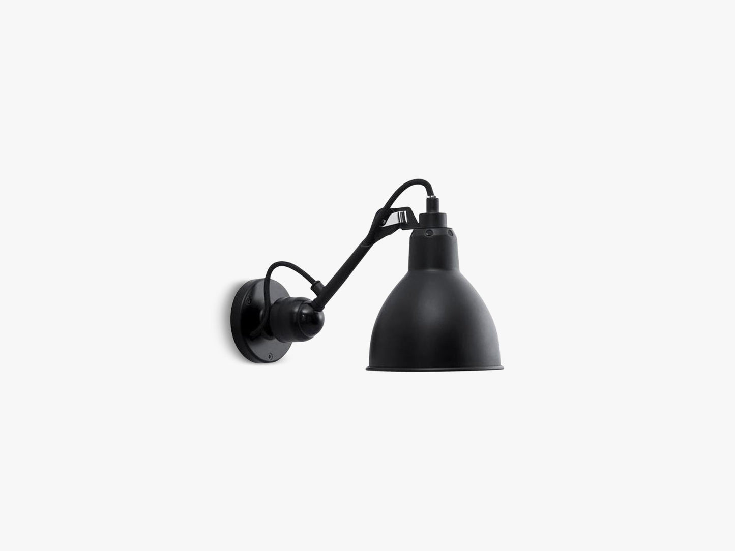 Lampe Gras N304 Hardwired, Mat Sort