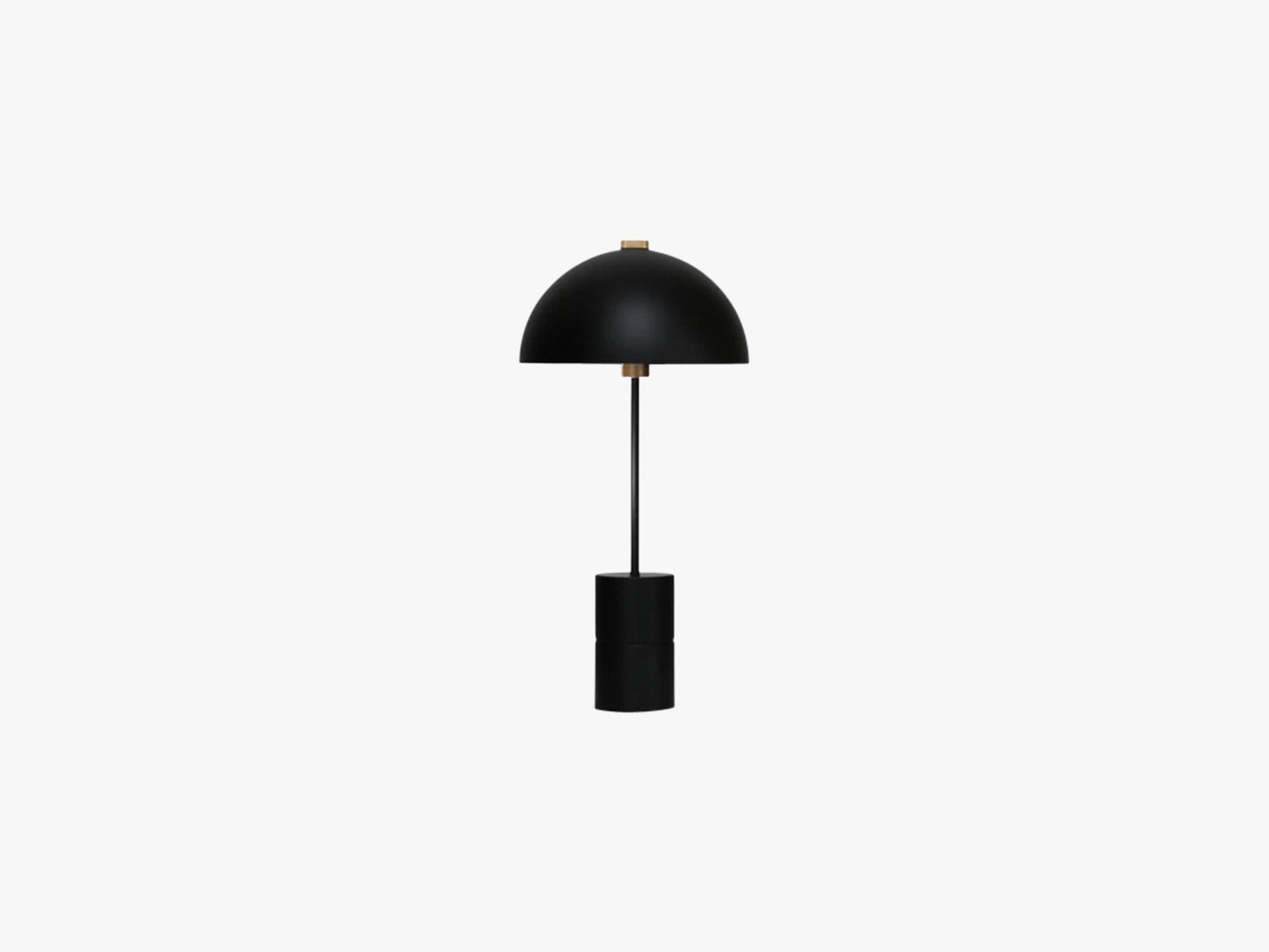 Studio Table Lamp, Black/Brass