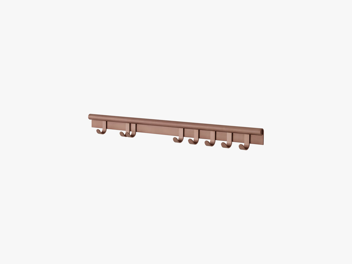 Coil Coat Rack 100 cm, Plum