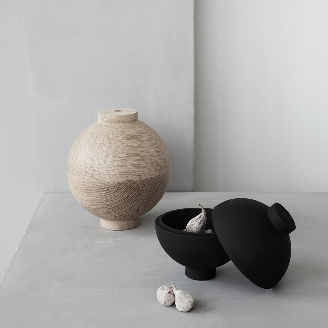 XL Wooden Sphere, Oak