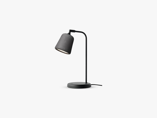 Material Table Lamp, Dark Grey Concrete