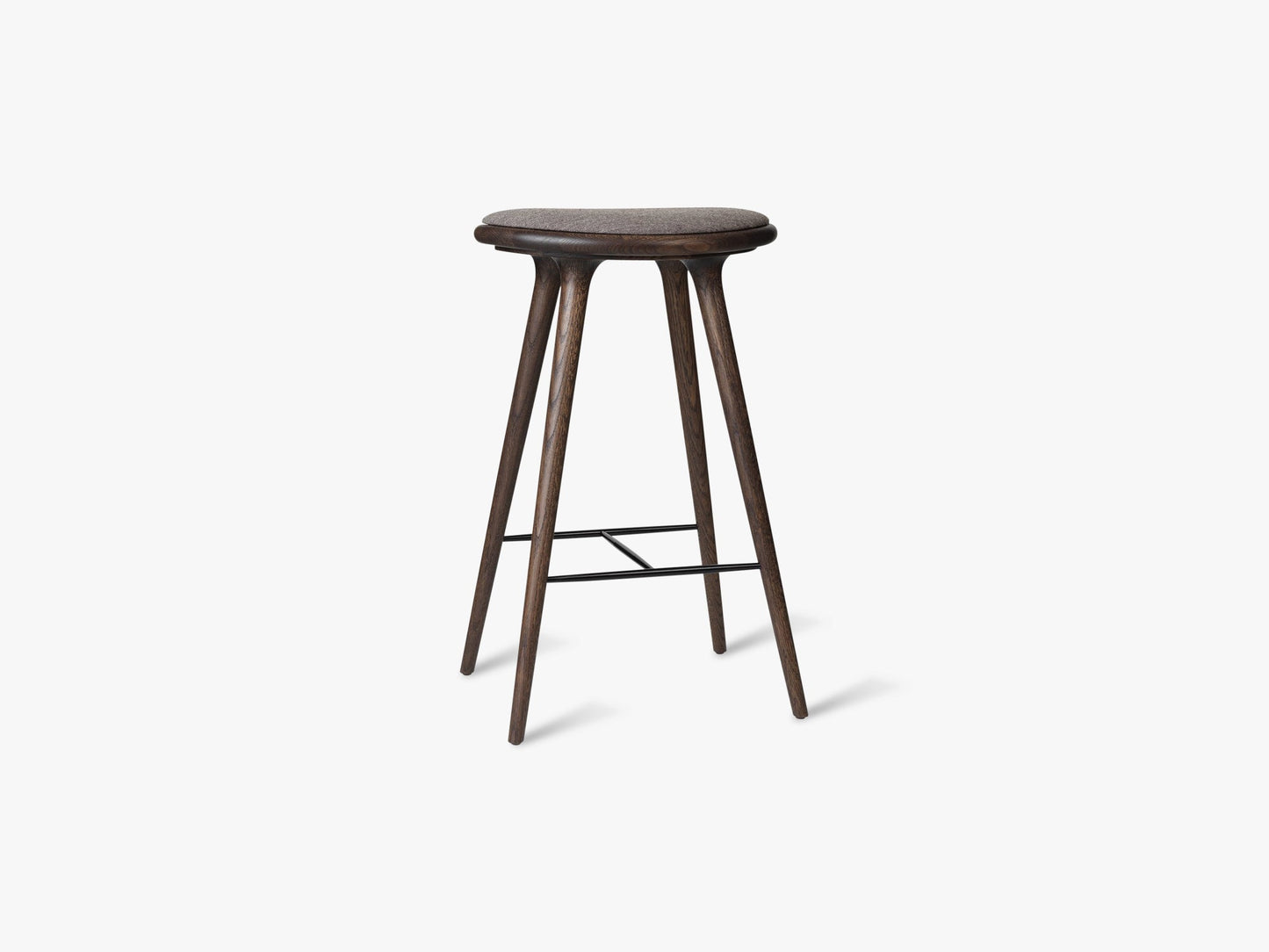 High Stool - Sirka Grey Oak, Grey