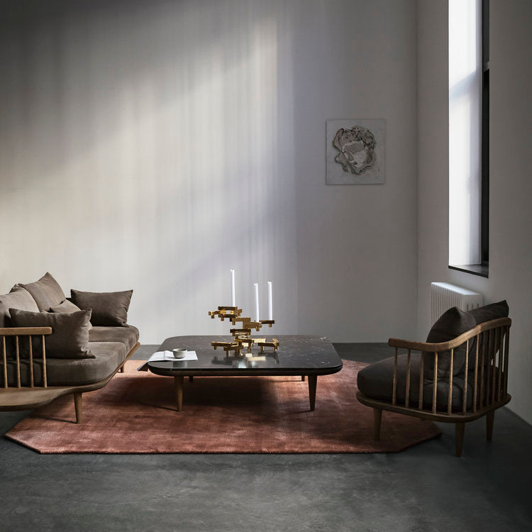 Fly Table - SC11 - Honed Bianco Carrara