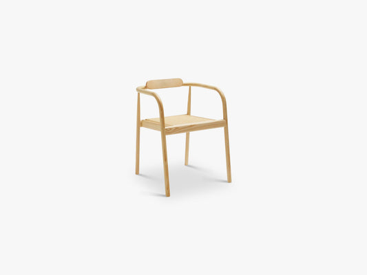 AHM chair - cane seat, Natural ash