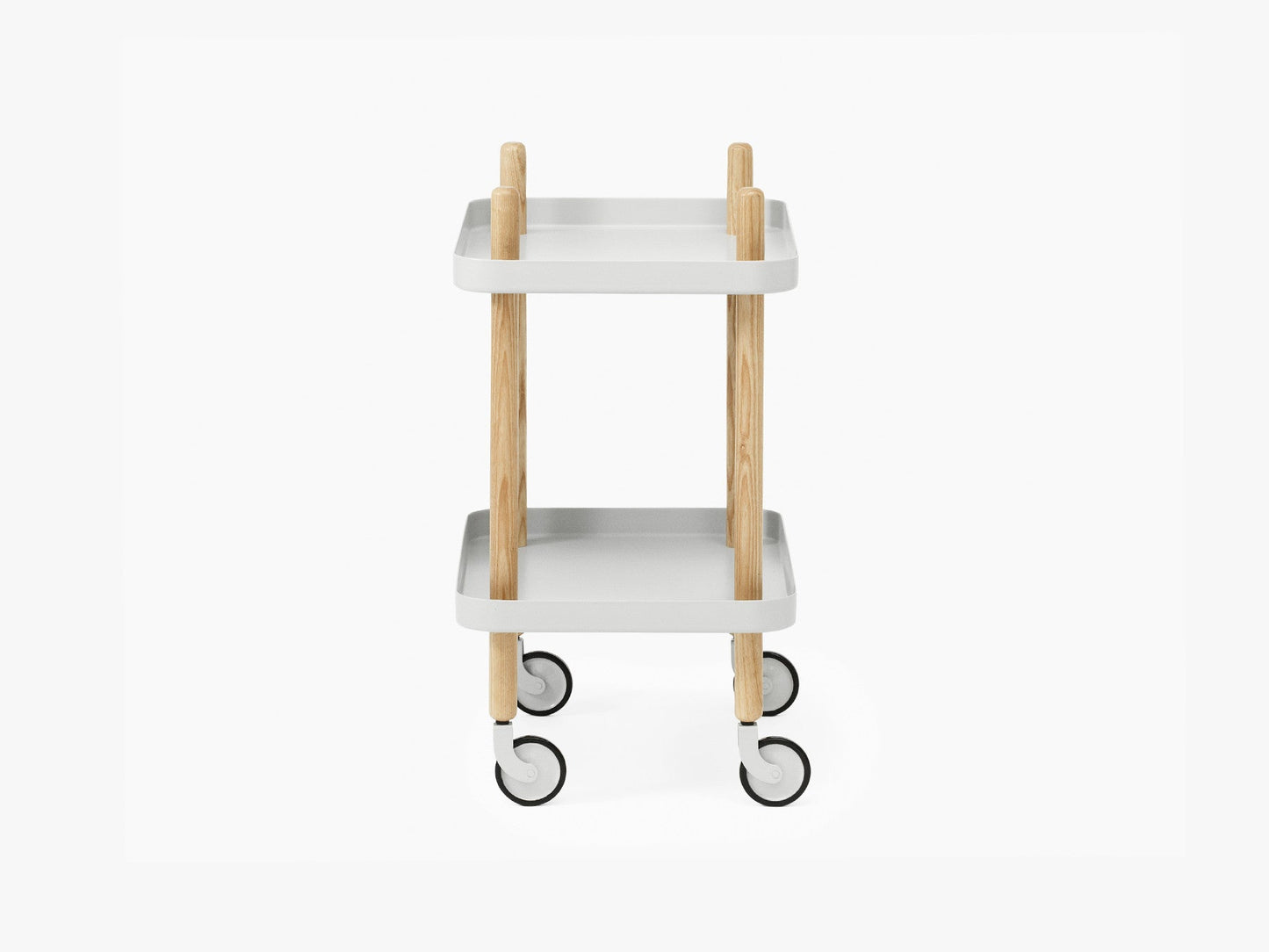 Block Table, Light Grey