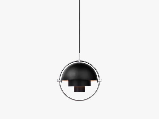 Multi-Lite Pendant - Ø36 - Crome Base, Black