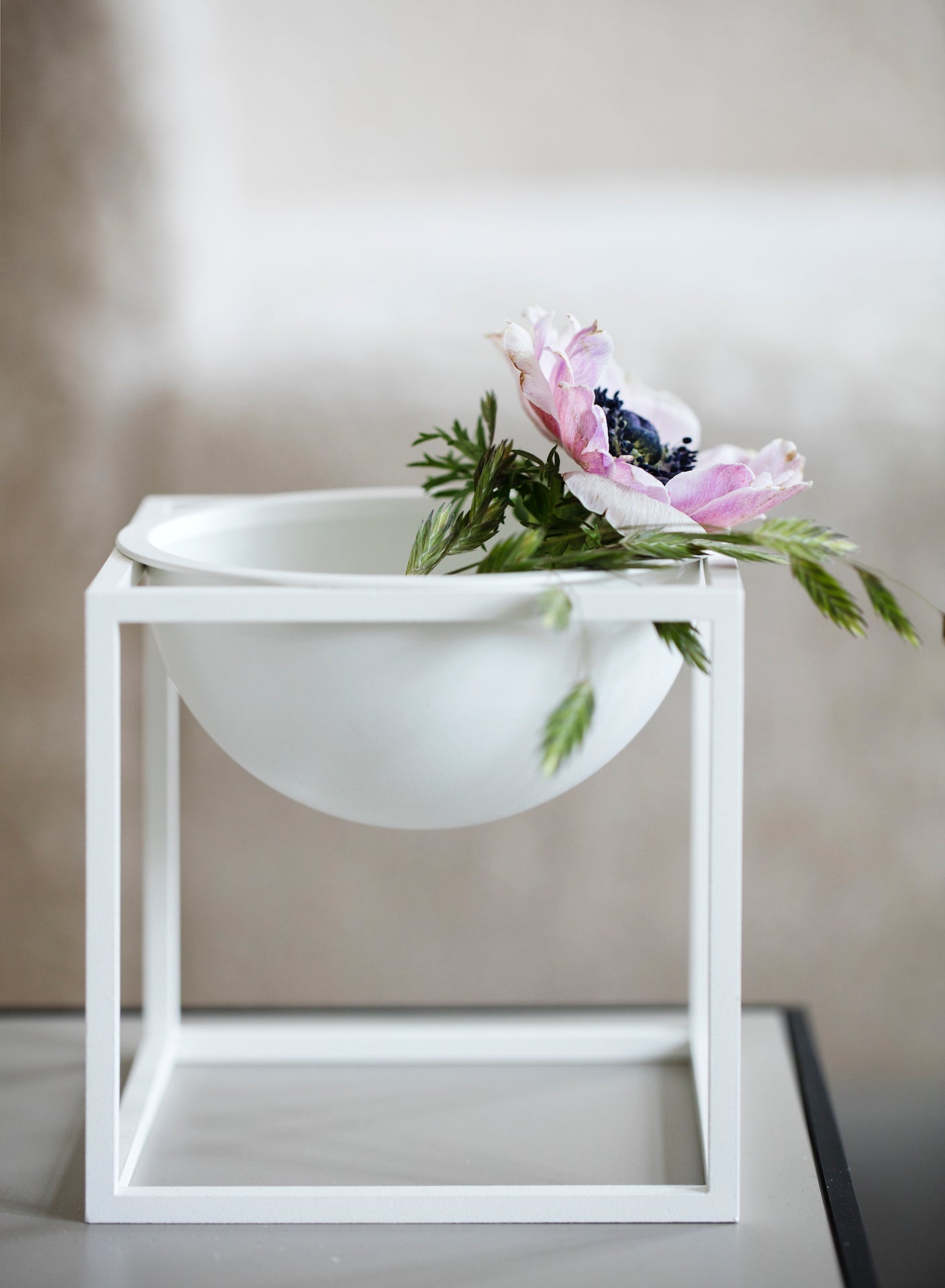 Kubus Bowl small, brass