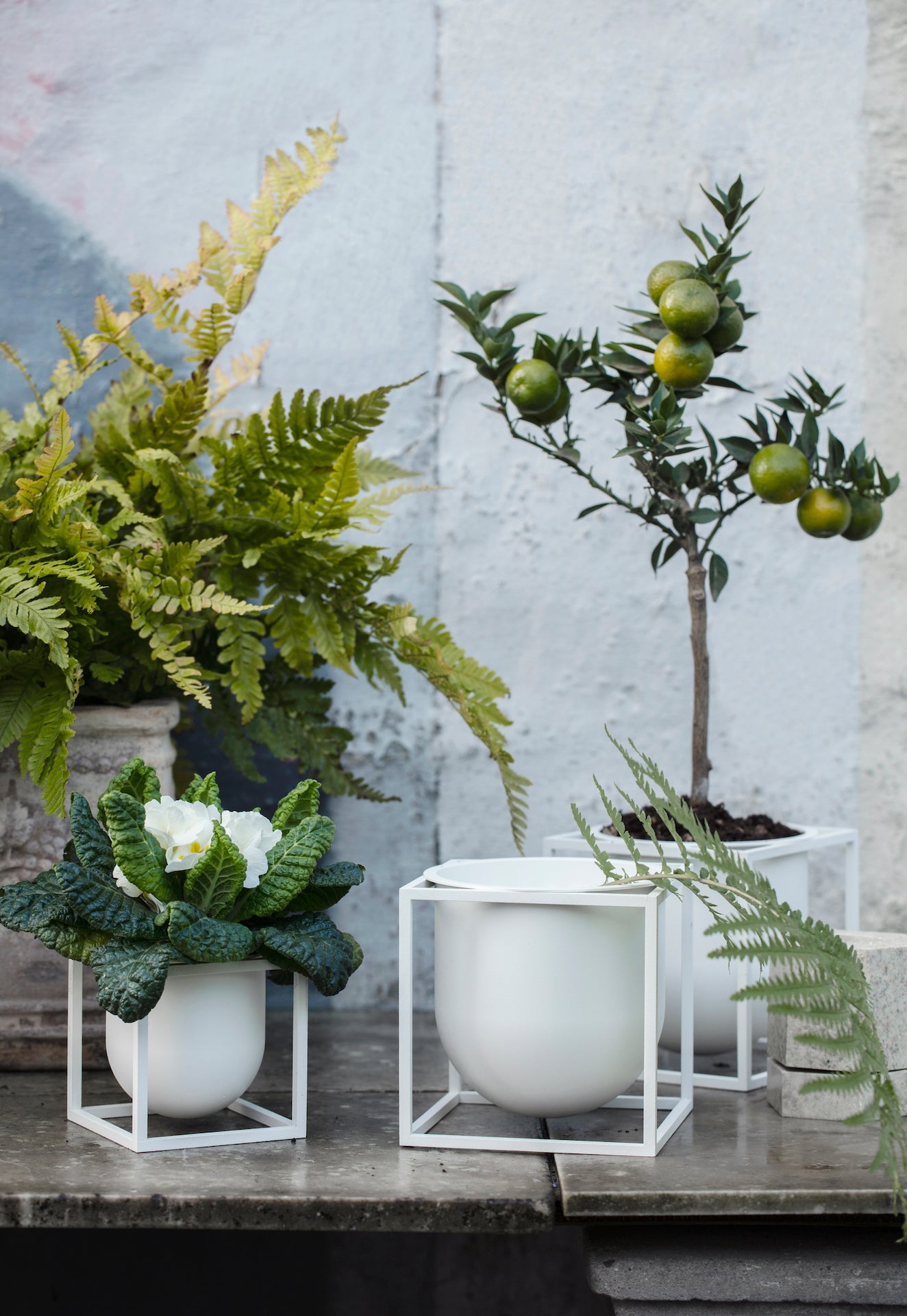 Flowerpot 10, hvid