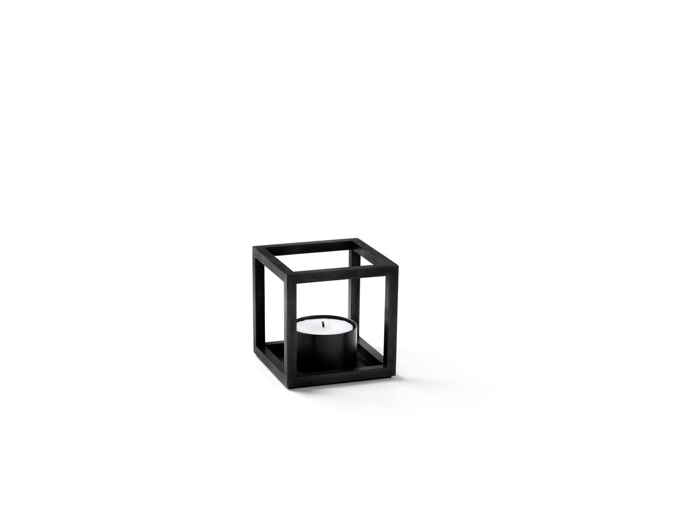 Kubus Tealight, black