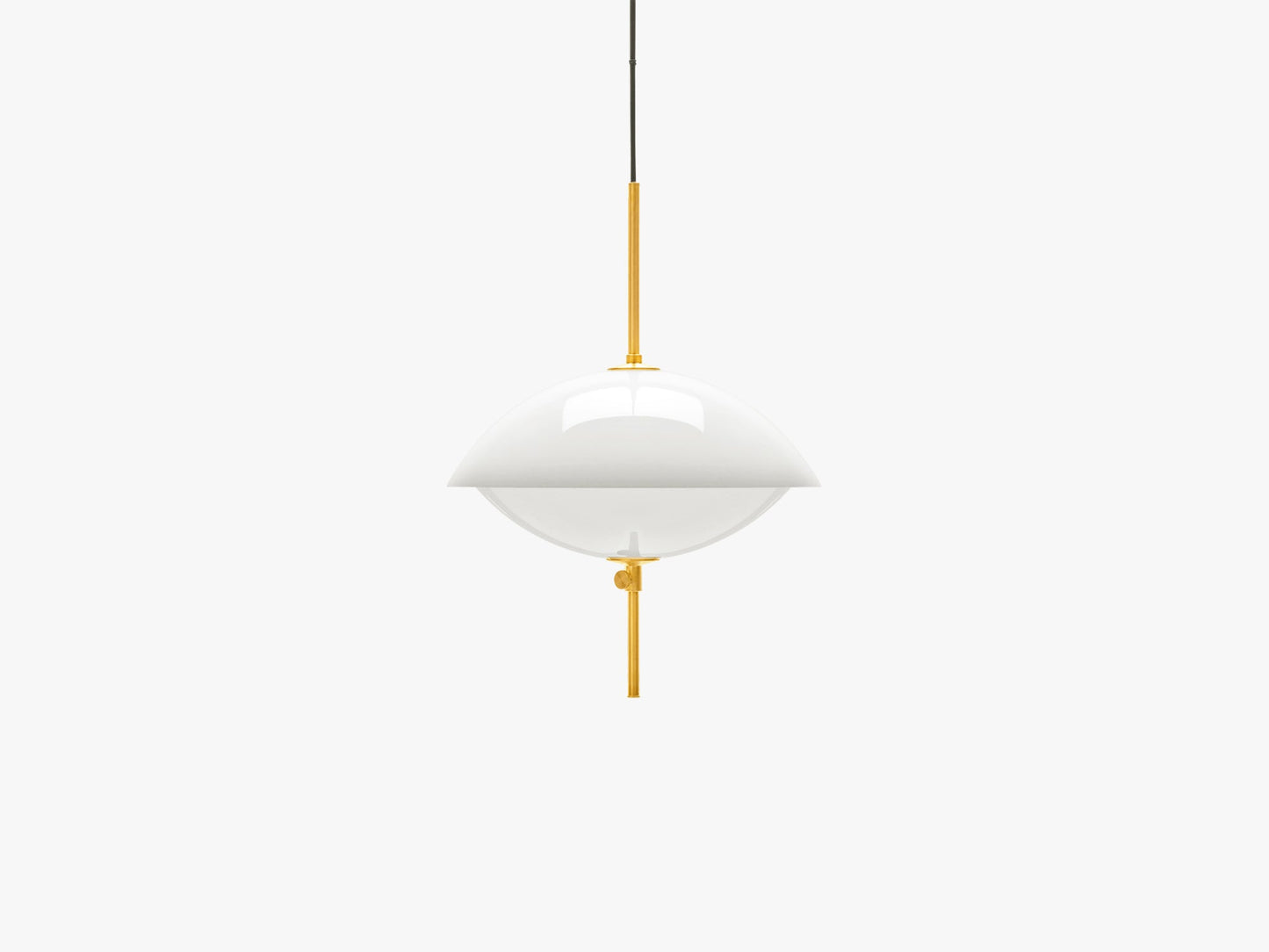 Musling Ø44 cm, Opal/Brass