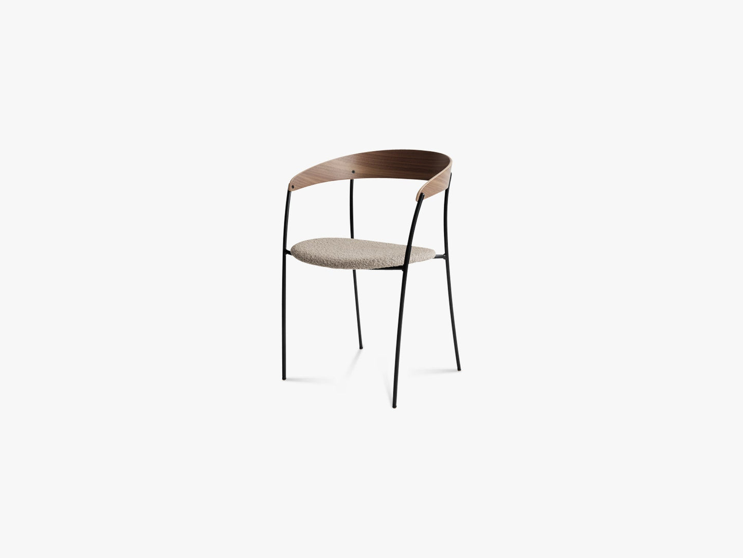 Missing Armchair Walnut - Nevotex, Barnum Hemp