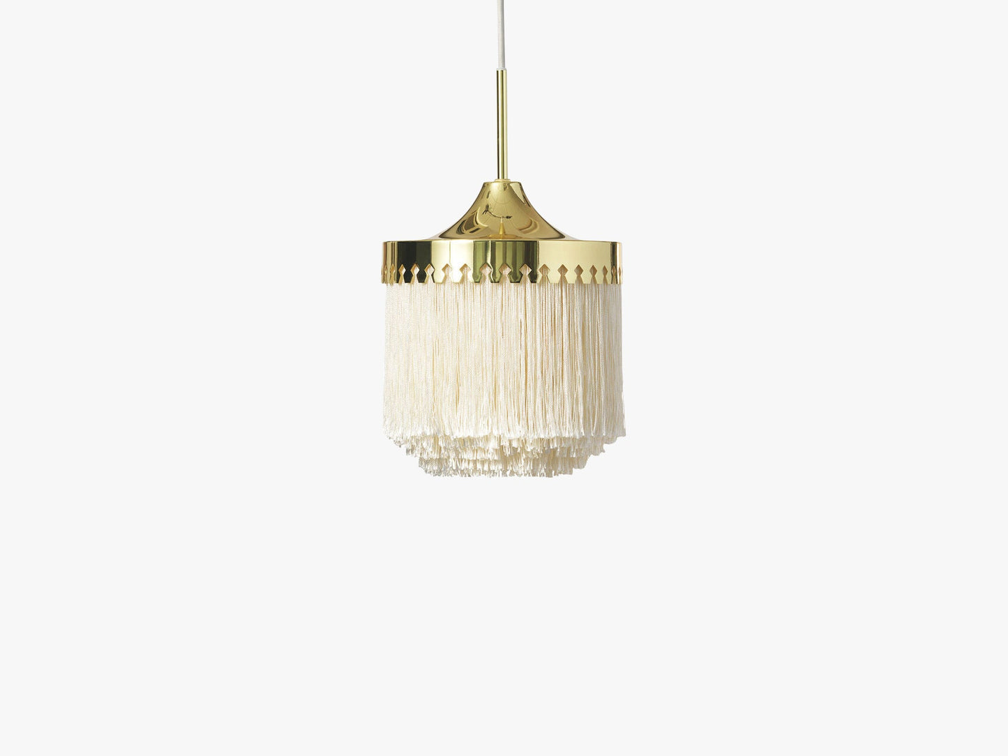 Fringe Pendant Ø20, Cream white