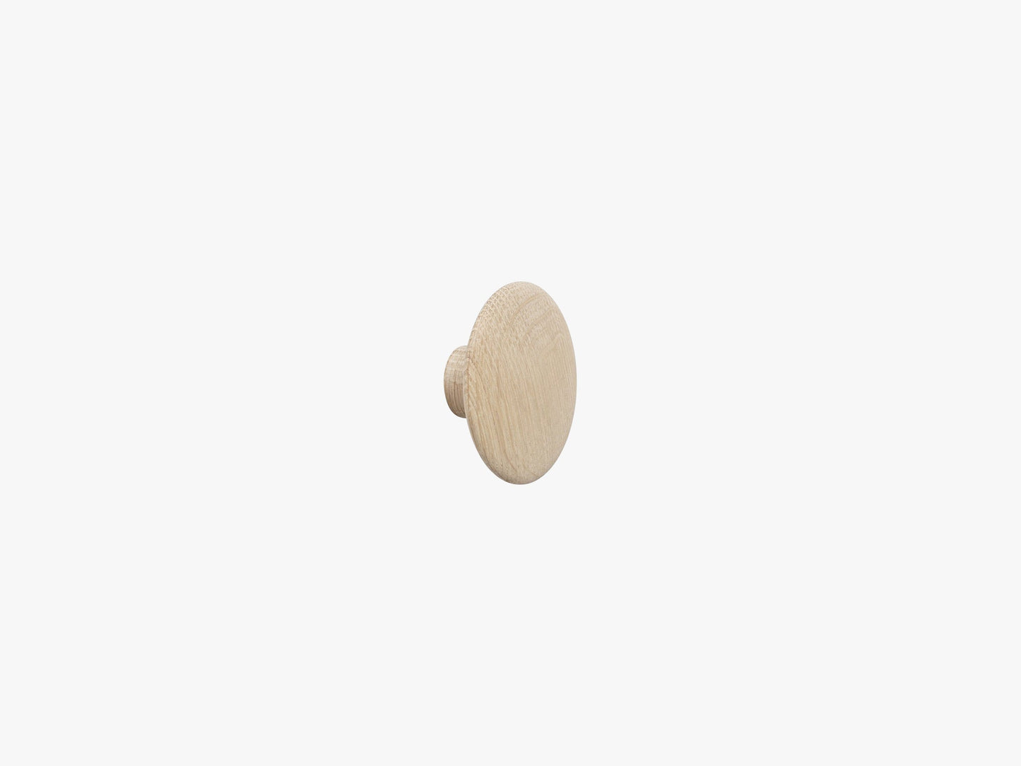 The Dots Coat Hooks / X-Small, Oak