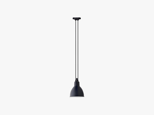 Lampe Gras N322 Pendel Round, Mat Blå