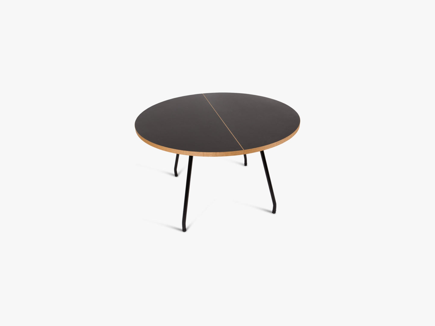 Primum Table L sort - Stål sort ben, Black