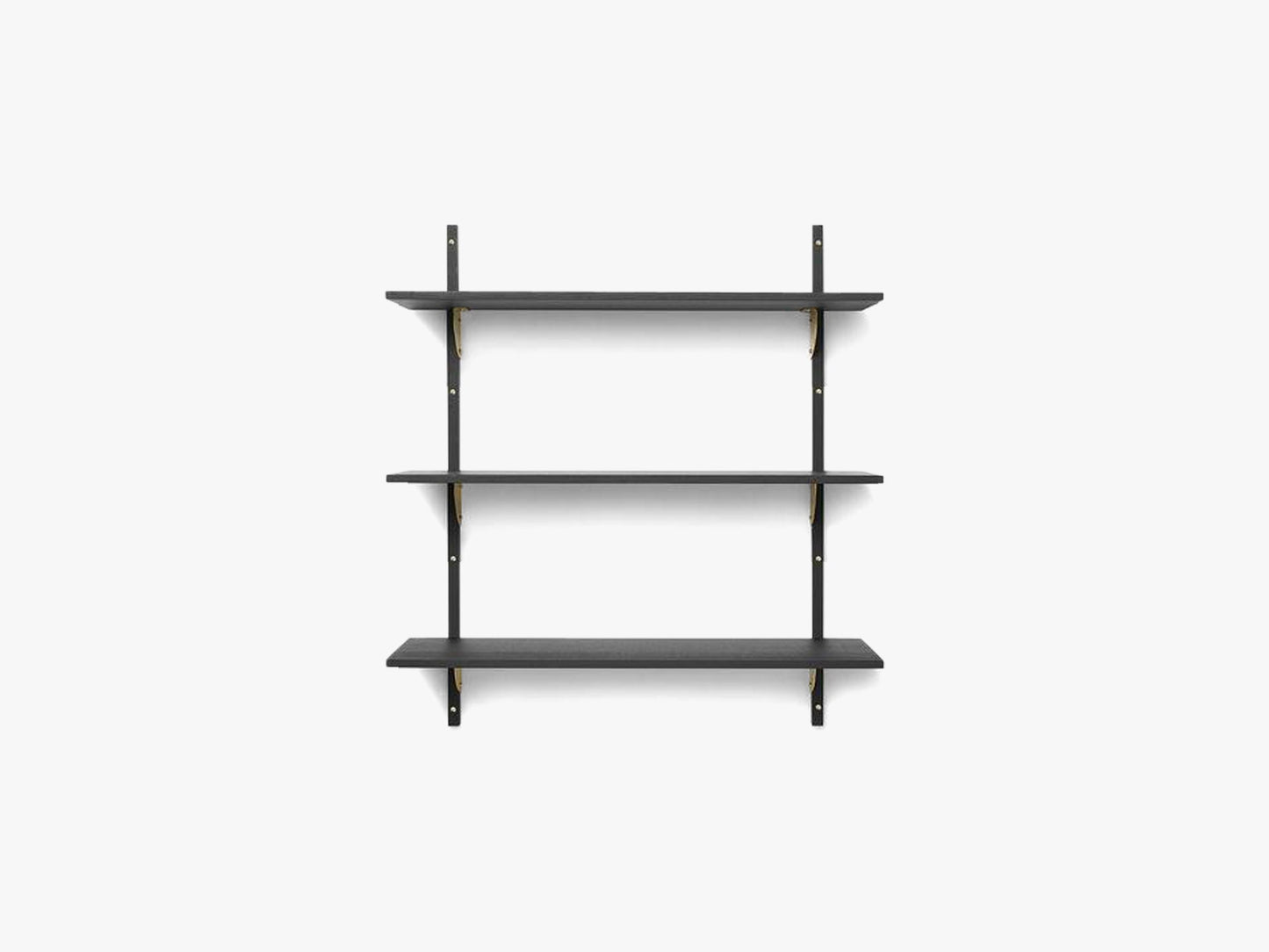 Sector Shelf T/W - Black Ash-Brass