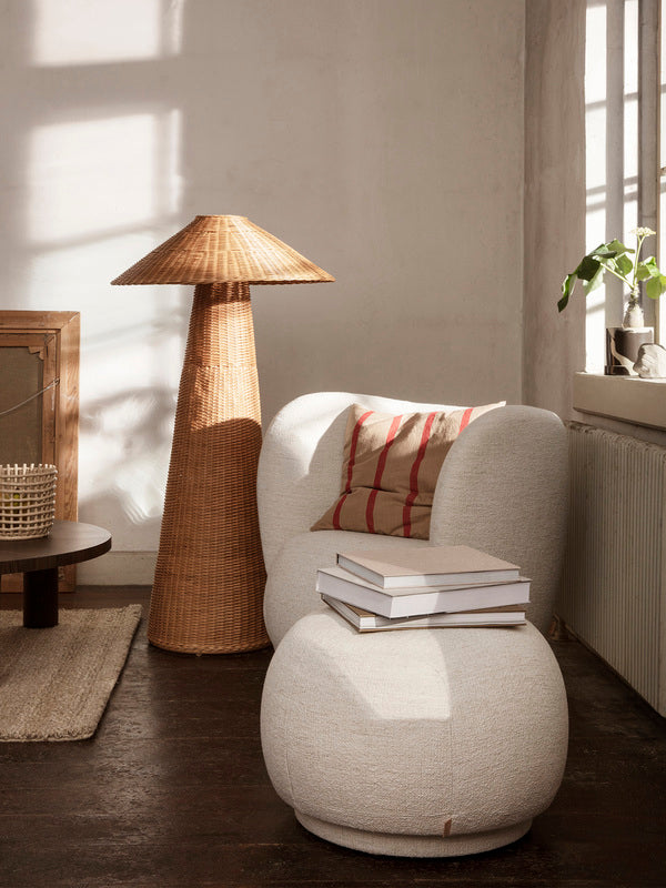 Dou Floor Lamp, Natural