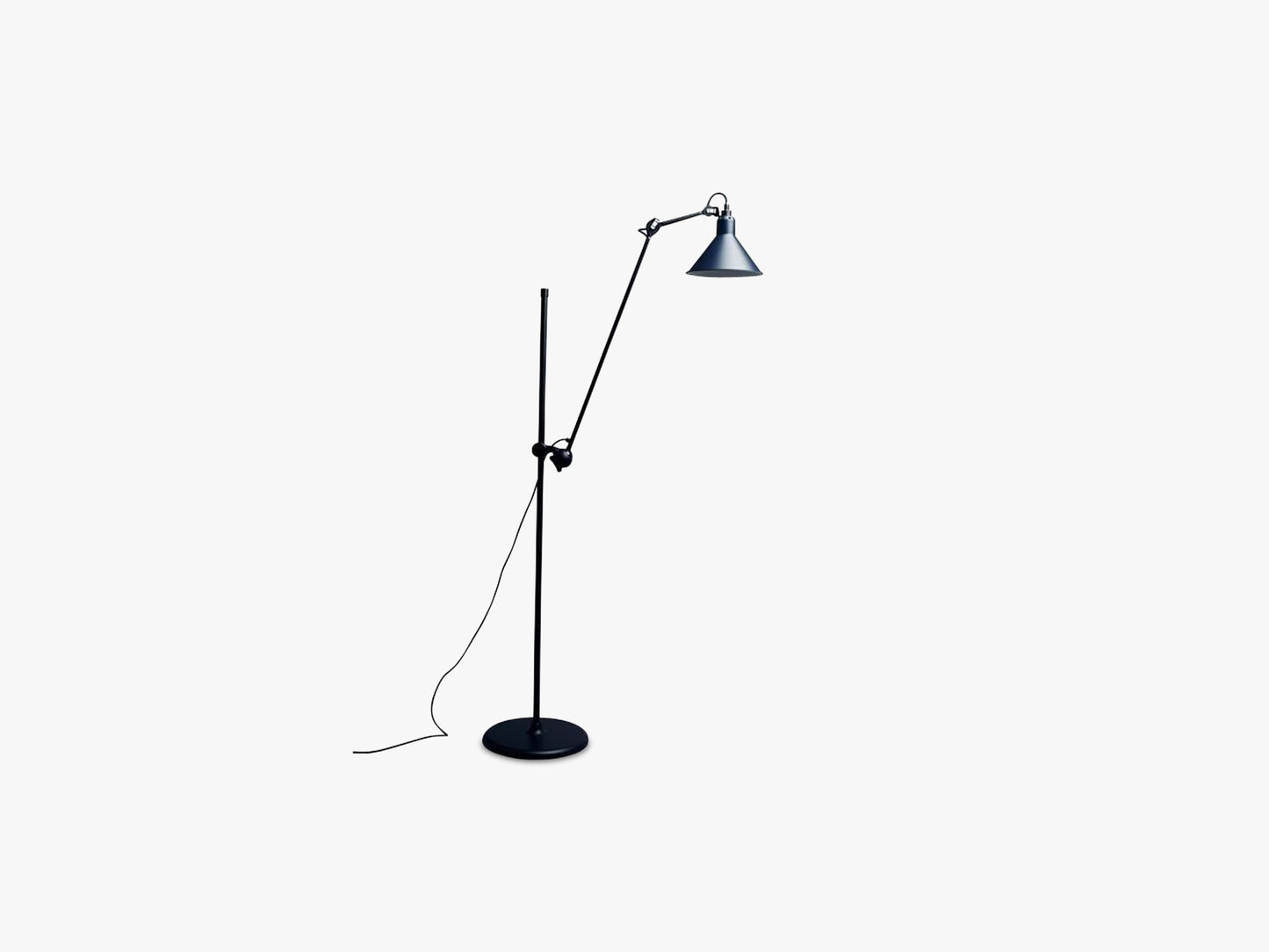 Lampe Gras N215, Mat Sort/Mat Blå