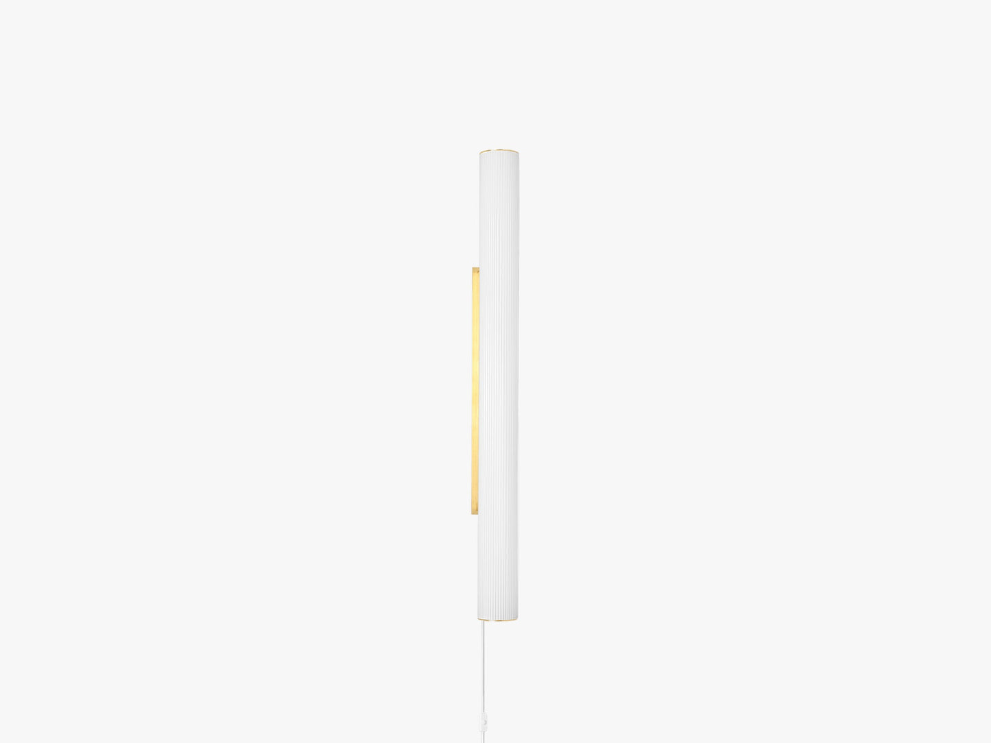 Vuelta Wall Lamp 100, White/Brass