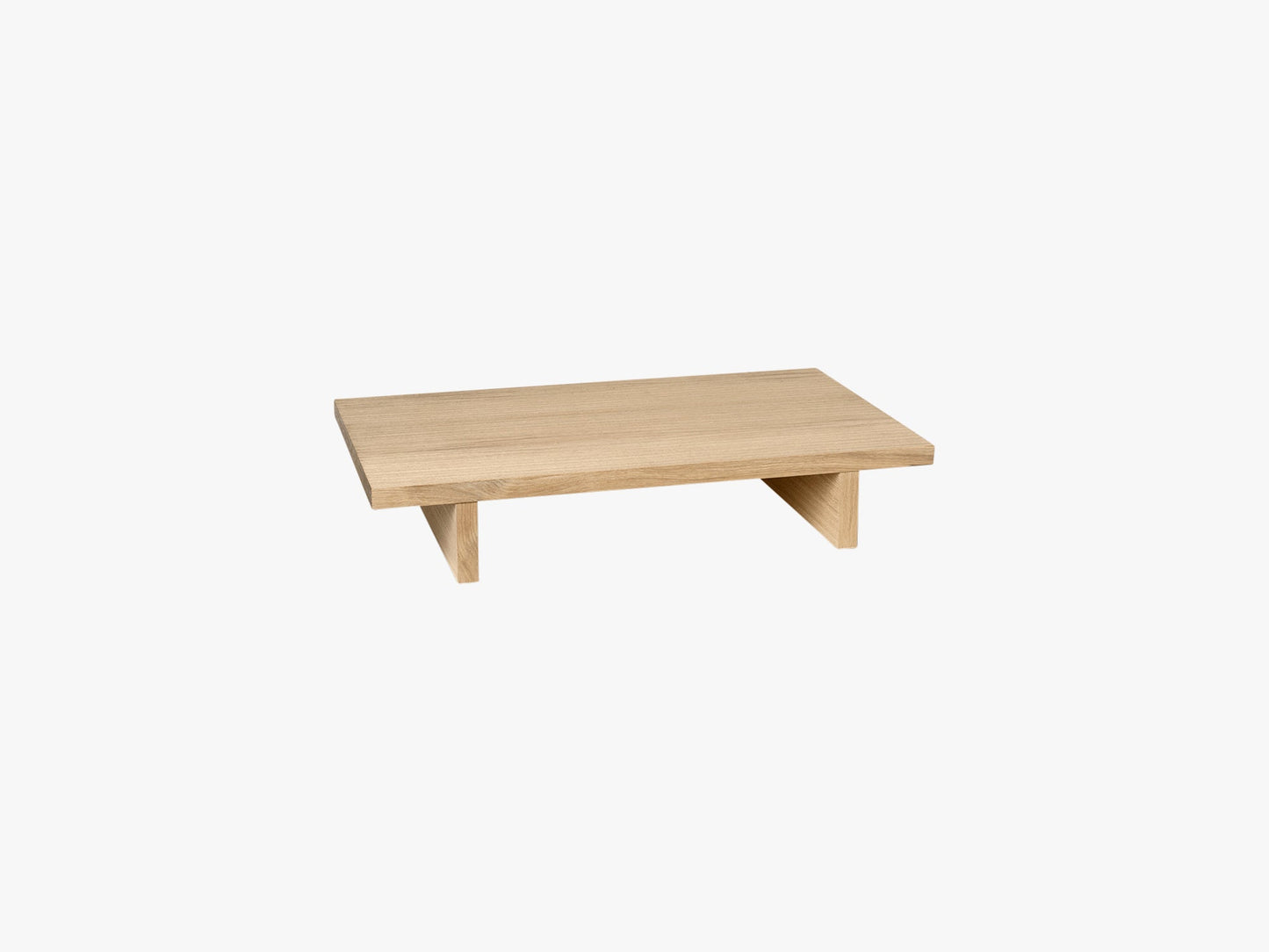 Kona Low Table, Natural Oak Veneer