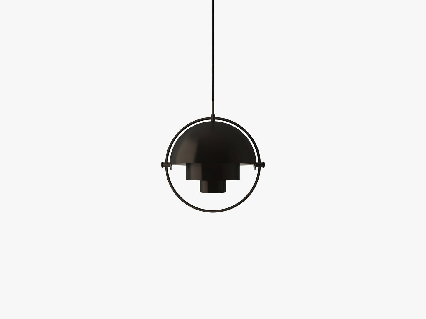 Multi-Lite Pendant, Black Brass base