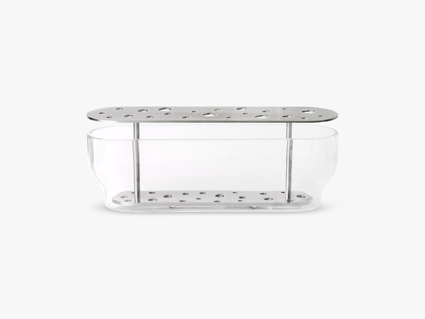 Ikebana Vase, Steel/Long