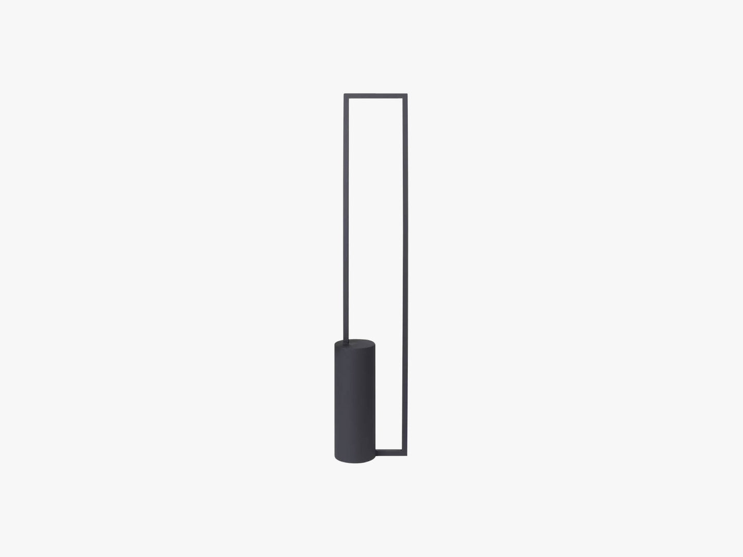 Cylinder Floor Lamp, Black