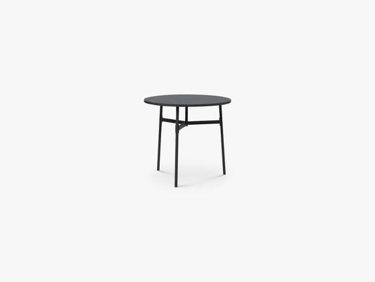 Union Table Ø80 x H74,5 cm, Black