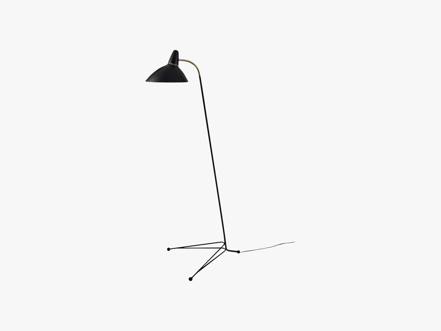 Lightsome floor lamp, Black noir