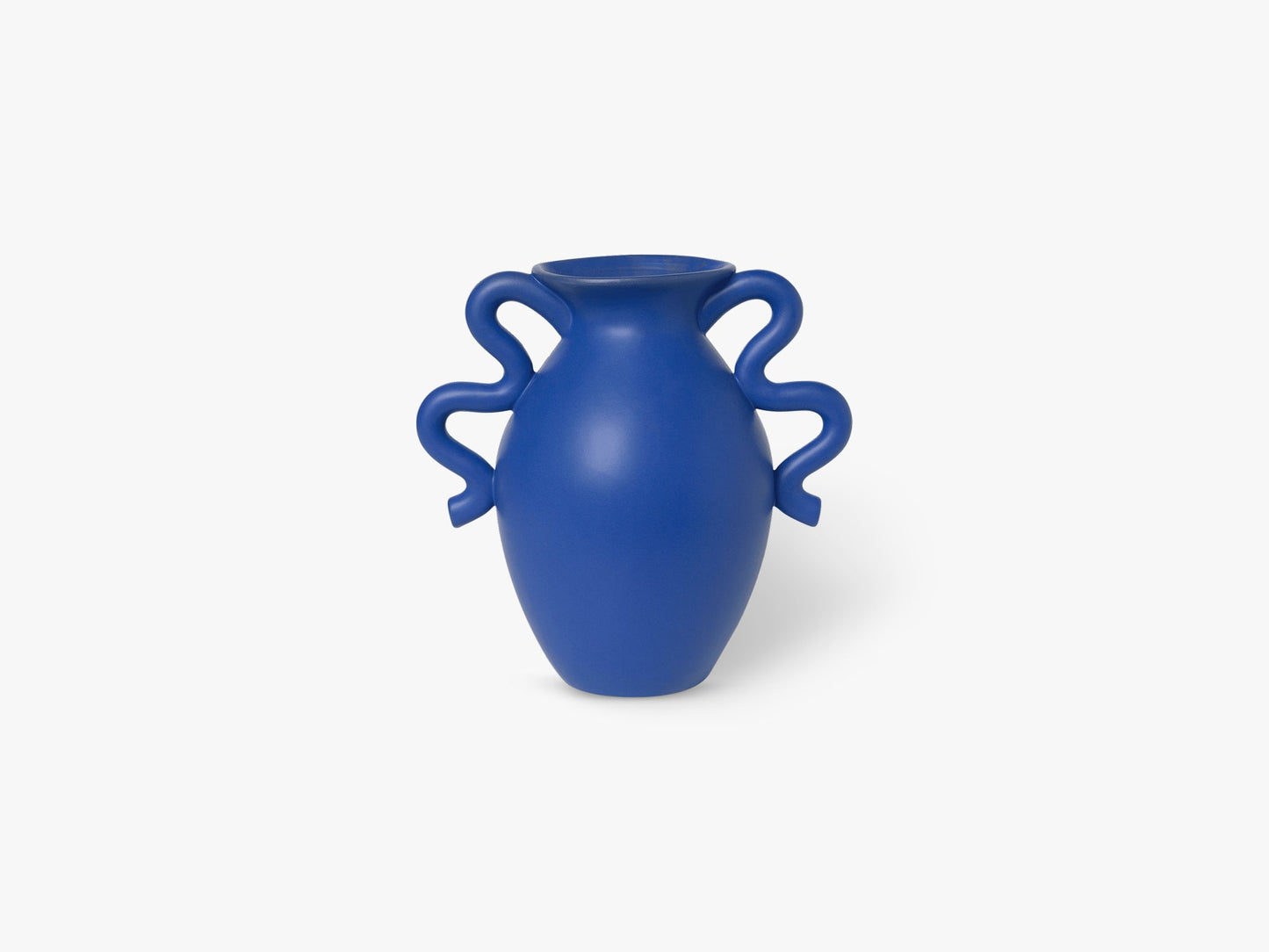Verso Table Vase, Bright blue