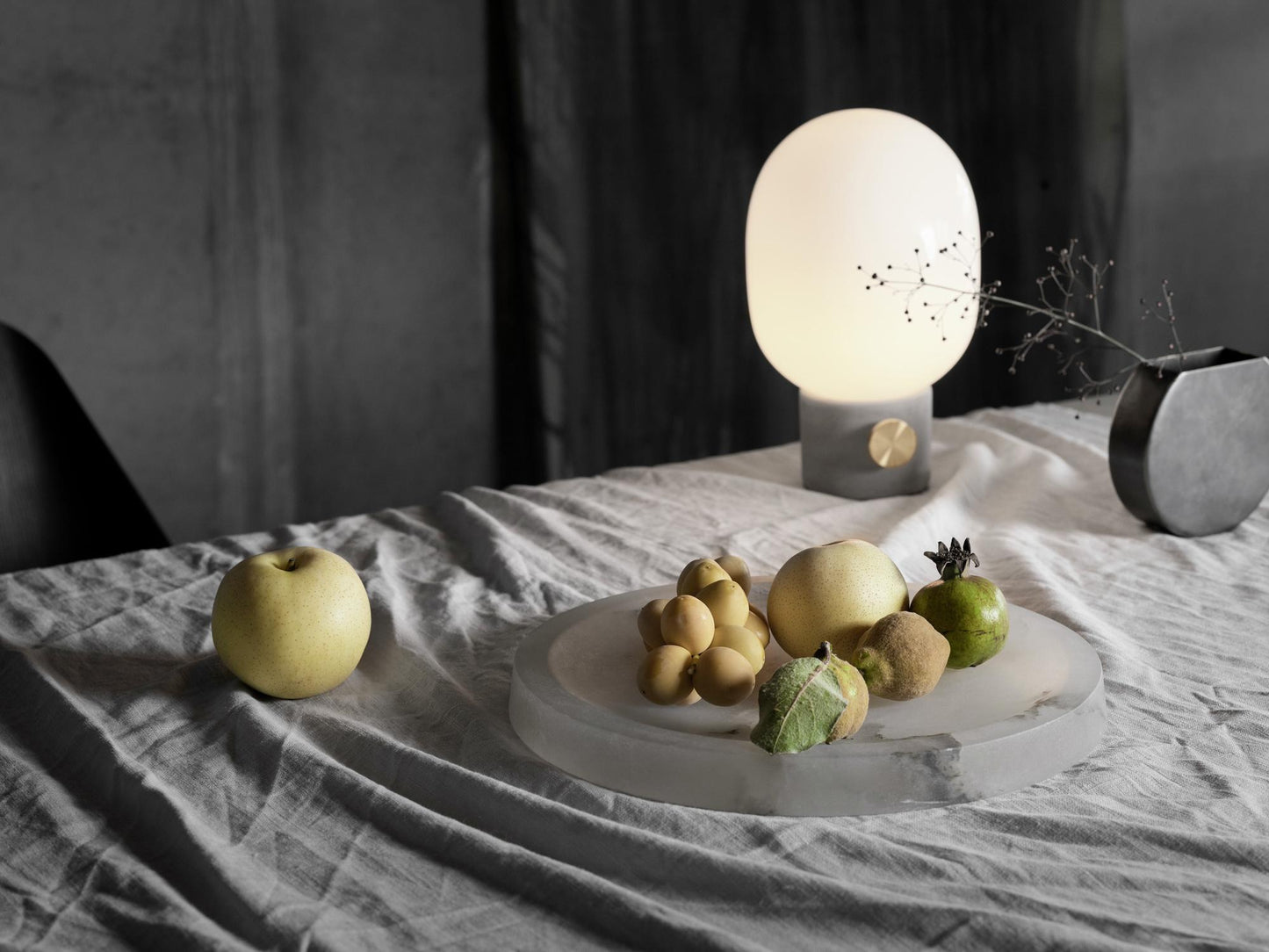 JWDA Table Lamp, Concrete Light