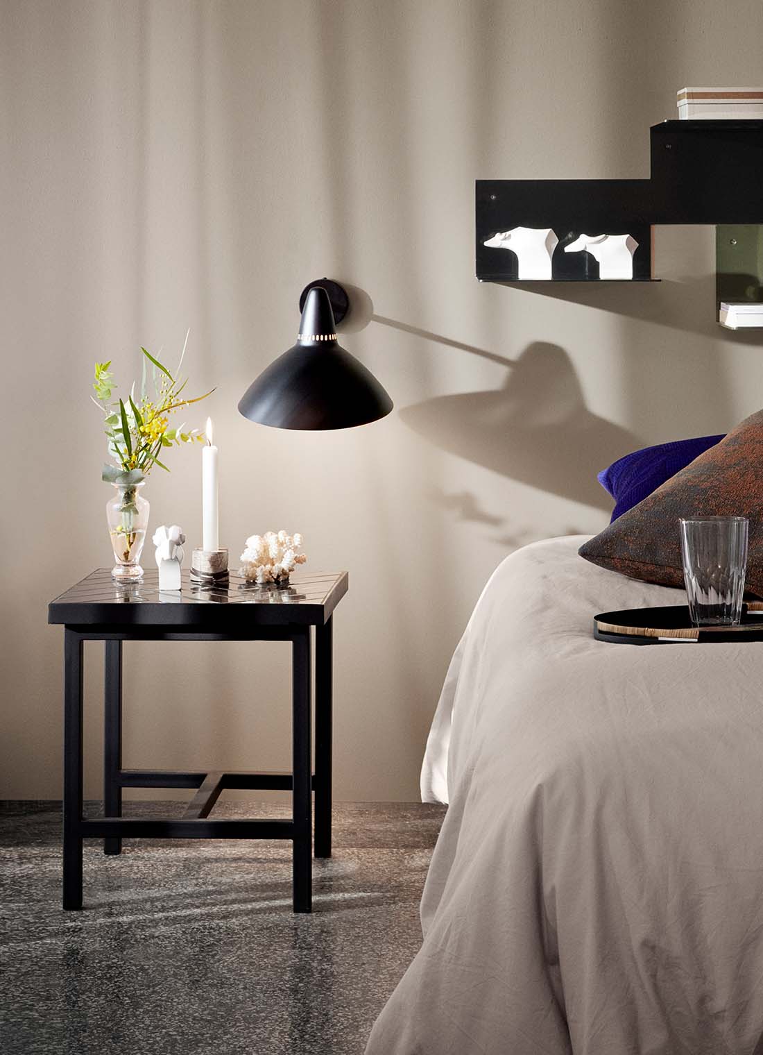 Lightsome wall lamp, Warm white