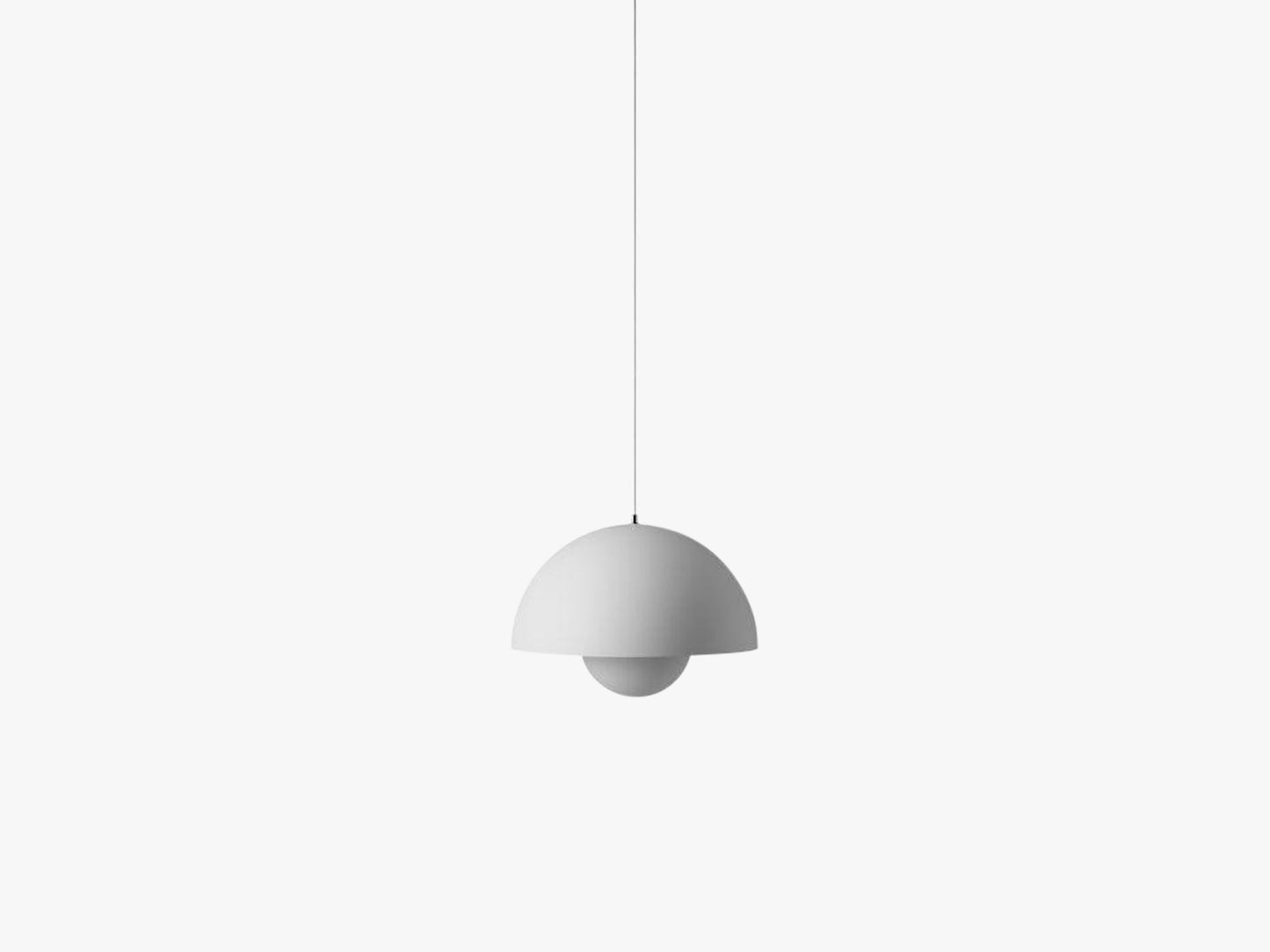 Big Flowerpot - VP2, Matt Light Grey