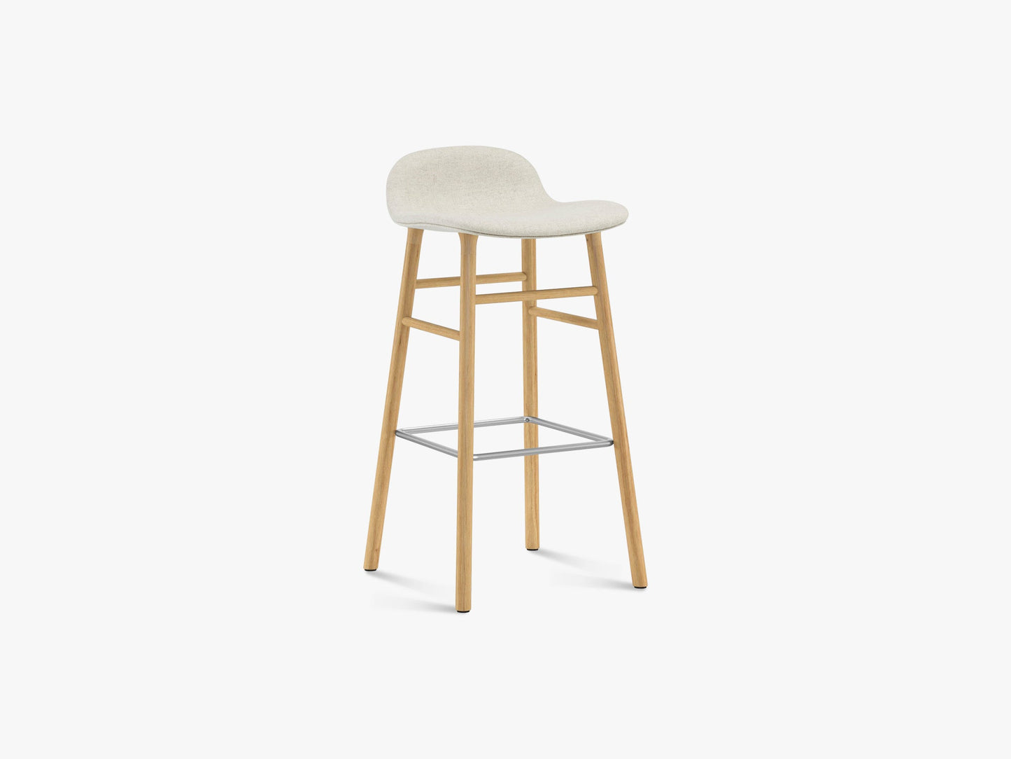 Form Barstool 75 cm, Oak Main Line Flaxk