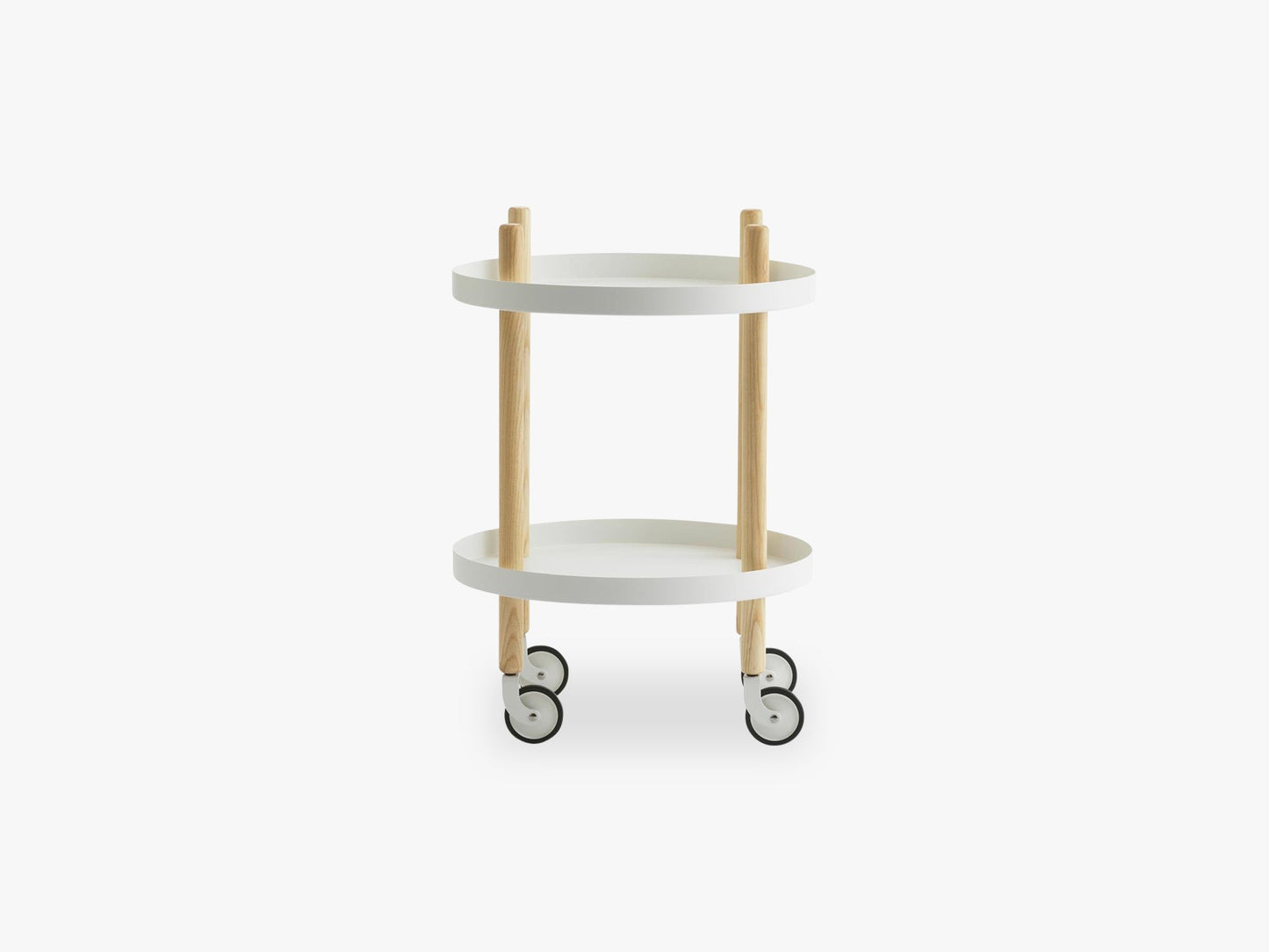Block Table Ø45, White
