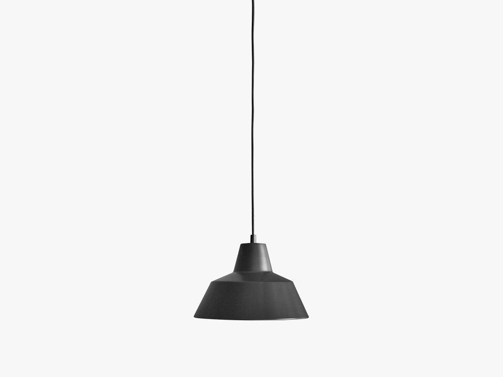 Workshop Lamp W2, Matte Black