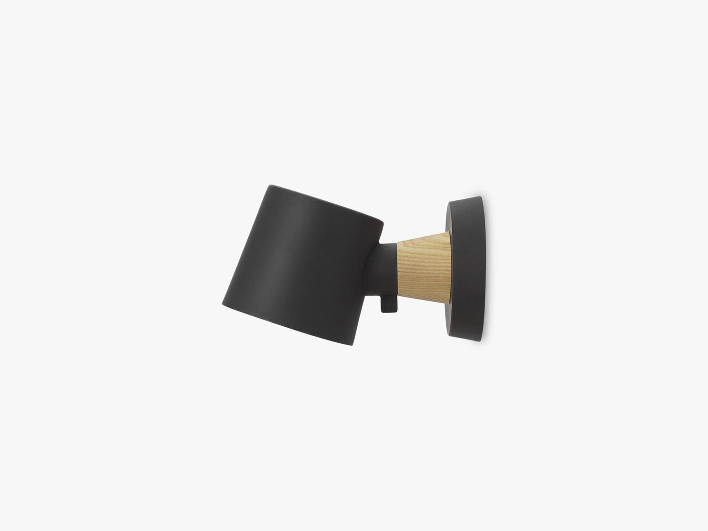 Rise Wall Lamp Hardwired, Black