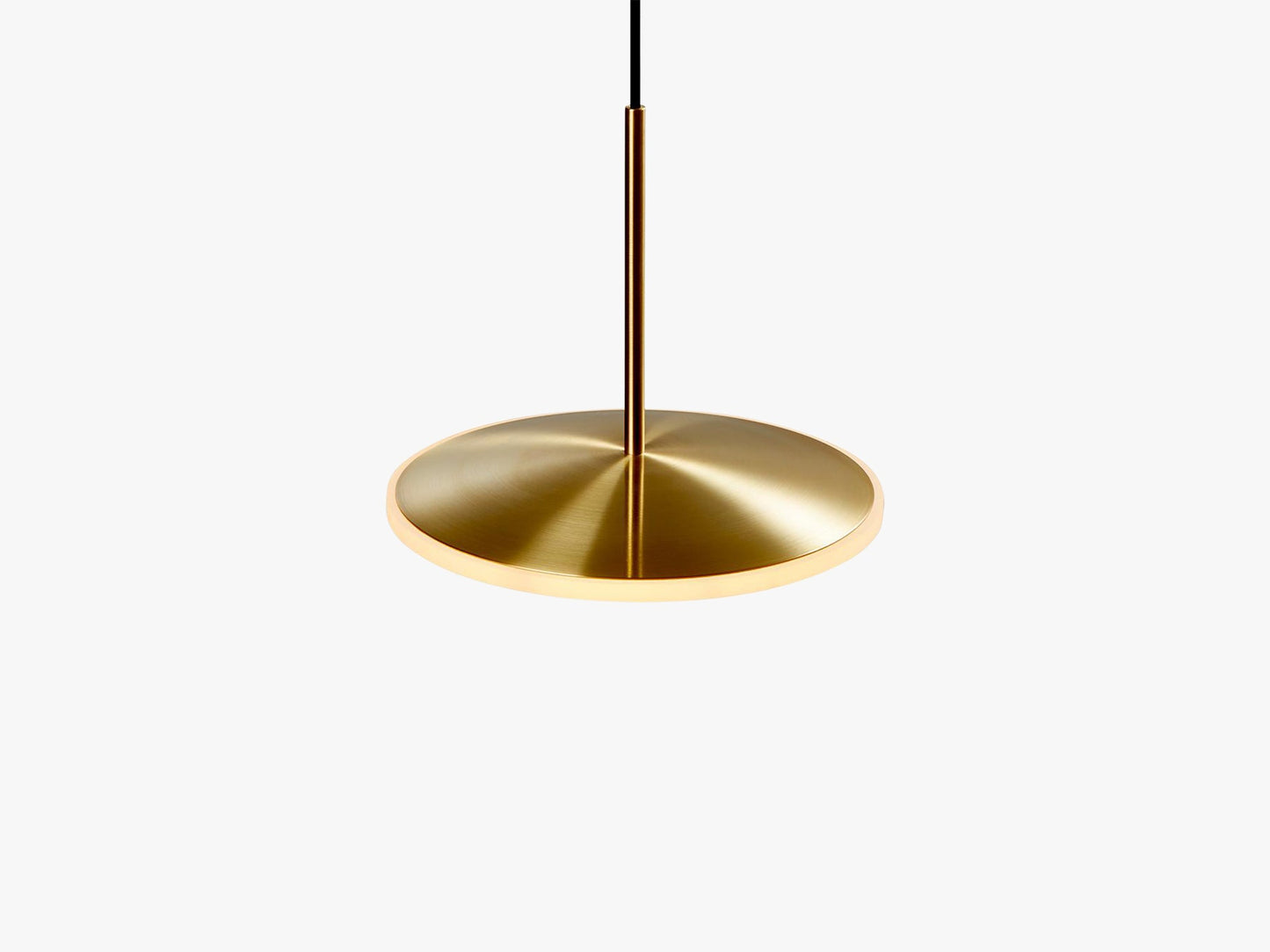 DISH 10H HORISONTAL PENDEL, Brass