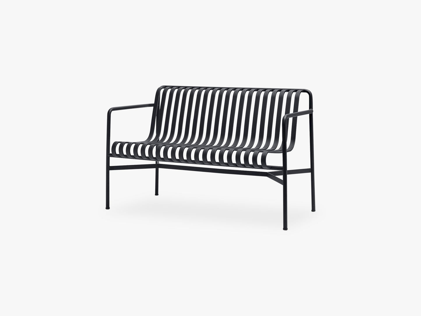 Palissade Dining Bench, Anthracite