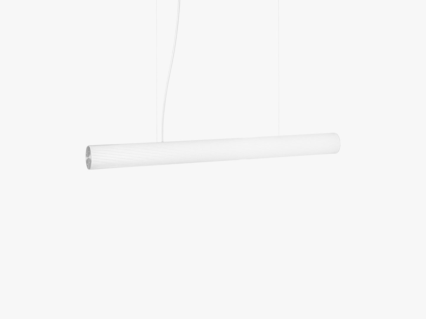 Vuelta Pendant 100, White/Stainless Steel